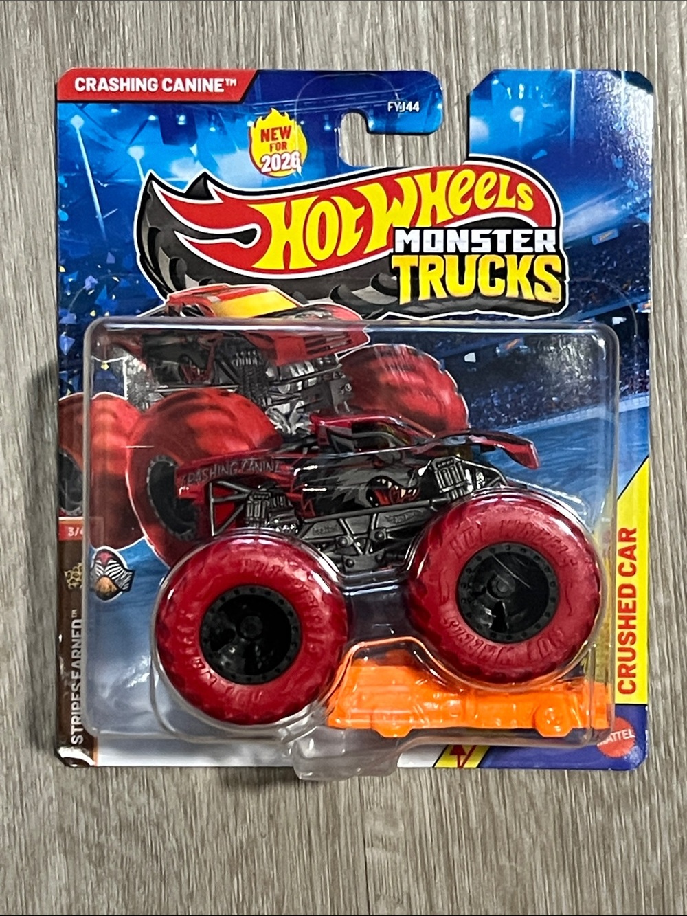 Crashing Canine Monster Trucks Hot Wheels